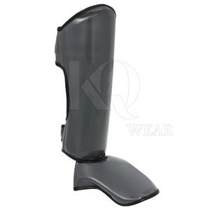 Protège-tibias en cuir avancés, légers, durables, protection professionnelle, ajustement confortable, pour adultes, parfaits pour l'entraînement au football - Product Image 3