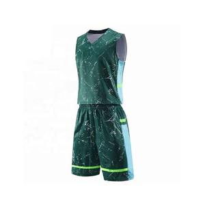 Design personnalisé, vêtements de sport respirants, ensemble de maillots de basket-ball réversibles à sublimation personnalisés, uniforme de basket-ball - Product Image 2