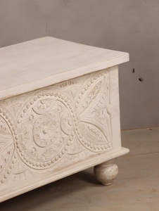 Caja de Almacenamiento de Madera para Sala de Estar, Dormitorio, Muebles para el Hogar, Baúl de Almacenamiento Multifuncional con Gran Capacidad y Decoración - Product Image 5
