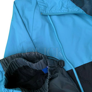 Conjunto de Chaqueta Cortavientos de Nailon Ligero y Cómodo para Hombre, Personalizable, de Alta Calidad, Transpirable, con Capucha, Diseño Sólido, para Invierno - Product Image 4