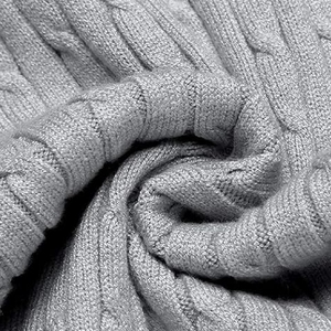 2025 hombres de alta calidad Color sólido logotipo personalizado transpirable hombre poliéster suéter - Product Image 4