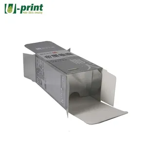 Cajas ranuradas plegables rectangulares personalizables, cartón laminado brillante reciclable, lámina de oro en relieve mate para supermercado - Product Image 4