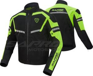 New SAPRO INDUSTRIES Men's Waterproof Breathable % Polyester Quick Dry Windproof Plus Size <b>Motorcycle</b> <b>Jacket</b> Motocross - Product Image 1