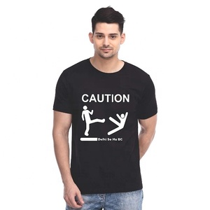 Camiseta de cuello para hombre de moda de fabricantes indios 100% algodón con logotipo personalizado impreso sublimación diseño de manga corta - Product Image 4