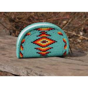 Porte-monnaie élégant fait main en perles avec petite pochette zippée et motif papillon pour pièces de monnaie et cartes – Idéal pour cadeaux promotionnels - Product Image 6