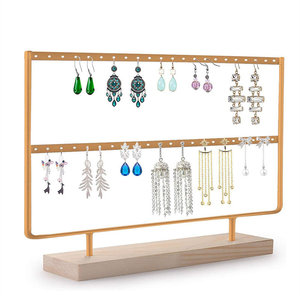 Vente en gros Porte-bijoux en métal Porte-bijoux de haute qualité Dernier design de l'Inde Plaqué or Haute sur demande Dernière arrivée - Product Image 4