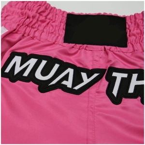 Último diseño al por mayor sublimación impresa Muay Thai Shorts 100% tela de poliéster para adultos MMA Fight Shorts - Product Image 2