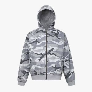 Fabricants de vêtements personnalisés Poids lourd 480 GSM Sweat à capuche épais en éponge française Sweat à capuche pour hommes avec logo personnalisé - Product Image 6