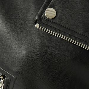 แจ็กเก็ตหนังแท้สำหรับผู้หญิงเสื้อครอปหนังแท้สำหรับฤดูหนาว - Product Image 5