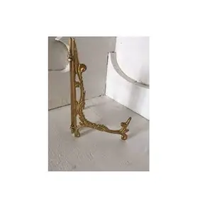 Brass Rack và tấm đứng handmade sáng bóng đánh bóng và đồng thau tấm hiển thị giá Hot Bán