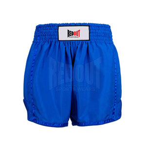 Service OEM, vente en gros, shorts de Muay Thai personnalisés pour hommes, 100% polyester, solides, décontractés, séchage rapide, respirants, écologiques, taille élastique - Product Image 1