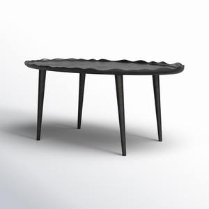 Table basse en métal noir de qualité supérieure Décor minimaliste moderne parfait pour le salon, la chambre à coucher ou le bureau d'Inde - Product Image 3