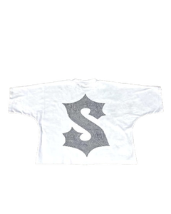 Fabricante personalizado peso pesado desgastado 100% algodón 250 Gsm Cropped Boxy Fit camiseta de gran tamaño Boxy Drop Shoulder camiseta - Product Image 6