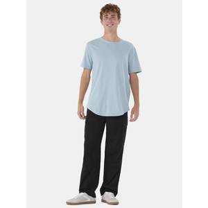 Camiseta de verano para hombre 6XL7XL de gran tamaño de seda helada de manga corta deportes de ocio al aire libre transpirable de secado rápido correr Fitness Top - Product Image 6