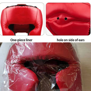 High Quality Professional Boxing <b>Head</b> Guard <b>For</b> Men & <b>Women</b> Qasaab Gloves Company's Face-Pattern Design - Product Image 2