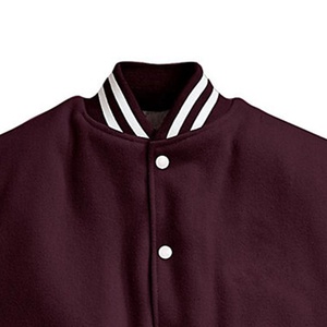 Créez vos propres logos d'universités sur des vestes universitaires de haute qualité, corps en laine véritable et manches en cuir pour l'hiver. - Product Image 2