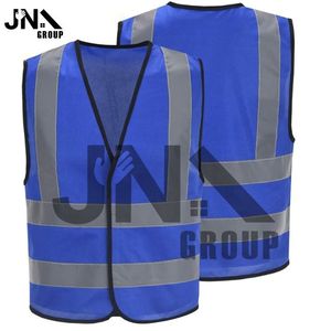 Gilet de sécurité vert réfléchissant haute visibilité hommes femmes gilet de construction de travail répond aux normes ANSI - Product Image 1