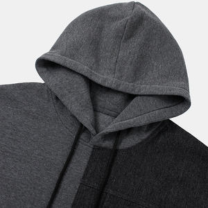 Nouveau design – Sweat à capuche épais en polyester/coton, personnalisable avec logo, coupe oversize pour homme, brodé, vintage, délavé, idéal pour l'hiver - Product Image 4
