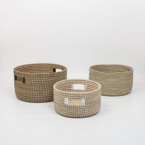 ตะกร้าสานหญ้าทะเลราคาถูกที่สุดจากเวียดนาม - Product Image 6