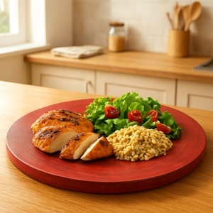 Ustensiles de cuisine écologiques, planche à servir en bois, plateau de service en teck, planche à découper en bois d'acajou, vente en gros - Product Image 6