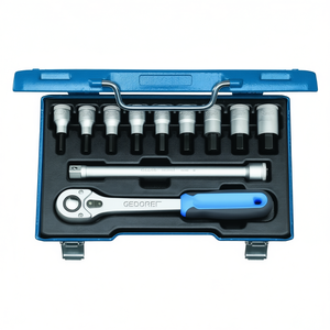 Jeu de douilles Gedore 1/2'' pour vis métriques hexagonales (11 pièces) Embout de tournevis pour usage quotidien - Product Image 3