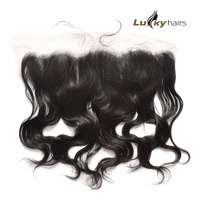 Extensions de Cheveux Humains Naturels Vierge Remy de Qualité Supérieure, Frontal 13*4 Bodywave, Cuticules Alignées, Style Indien, Double Trame Faite à la Machine