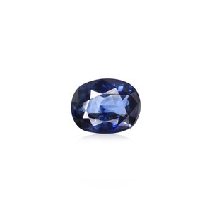 Zafiro Azul Real - 3.43 Quilates, 10 mm, Gema Suelta Facetada, Tratada con Calor - Product Image 1
