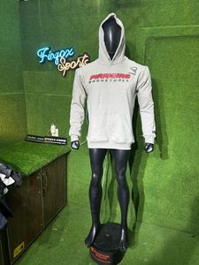 Sweat-shirts à capuche surdimensionnés personnalisés de qualité supérieure en molleton épais 100% coton pour hommes - Product Image 2