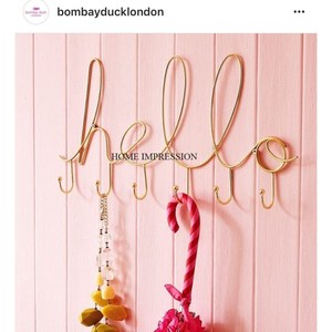 Wall Mounted Metal Holder Set Heavy Duty Garden Water Hose Hanger Space Saving Sturdy Wall Hook for Outdoor <b>Storage</b> Gold Color - Product Image 5