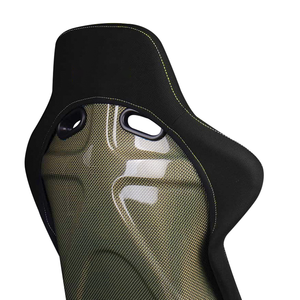 Siège de voiture de course de qualité supérieure tissu Kevlar Apex seau de sport léger seau complet dos fixe ajustement universel Durable - Product Image 2