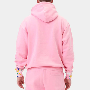 Vêtements de rue pour hommes, haute qualité, personnalisés, 100% coton, broderie en chenille, écologiques, coupe-vent d'hiver, respirants, à capuche - Product Image 2