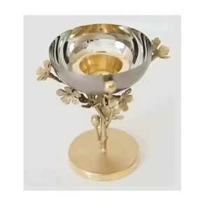 Soporte de incienso para quemador Bakhoor de metal hecho a mano para Aroma cálido y comodidad espiritual - Product Image 1