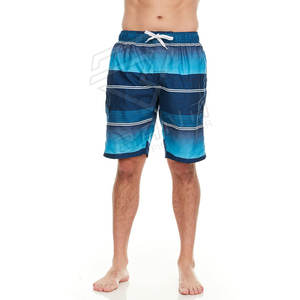 Men's 100% Cotton Gym Shorts High Street Quick Dry Board Beach Shorts Swim Trunk Comfortable <b>Elastic</b> <b>Waistband</b> Breathable Casual - Product Image 5