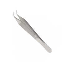Adson Restoration Extraction Adson Forceps 45 Pinces Adson coudées en acier inoxydable pour usage chirurgical Instruments de greffe de cheveux