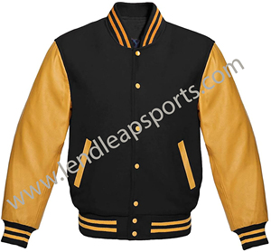 Chaqueta Varsity Vintage de Lana para Hombre, con Cuello Alto Personalizado, Logotipo Frontal, de Invierno, de Secado Rápido - Product Image 1