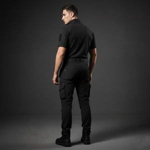 Pantalones Deportivos Tácticos Techwear para Hombre, Cintura Media, Cierre con Cordón, Bolsillos Utilitarios Asimétricos 3D, Servicio OEM, Moda Urbana - Product Image 5