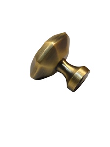 Bouton décoratif en laiton massif finition laiton antique Design moderne durable pour cuisine chambre commode tiroir quincaillerie de meubles - Product Image 5