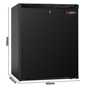 Mini Refrigerador de Bar, 402 mm, 34 L de Capacidad, 1 Puerta con Cerradura, Portátil, Fuente de Energía Eléctrica y Solar, Negro, Tipo de Enchufe para Reino Unido y Estados Unidos - Product Image 2