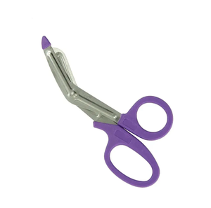 Tijeras de utilidad de acero inoxidable alemán de calidad superior, tijeras de lona de enfermera, tijeras de vendaje con mango de plástico para Manual - Product Image 6