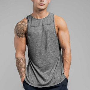Vêtements de musculation de marque pour hommes, débardeur solide, vêtements de gym, gilet Patchwork en coton, chemise musclée sans manches, Singlets de Fitness - Product Image 2
