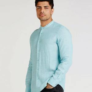 Custom OEM <b>Mens</b> <b>White</b> <b>Shirt</b> with Tie 100 Cotton plus Sizes Low MOQ Casual <b>Shirts</b> <b>for</b> <b>Men</b> Cotton <b>Long</b> <b>Sleeve</b> <b>Shirt</b> - Product Image 4