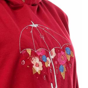 Dernière conception de sweats à capuche brodés pour femmes de haute qualité, respirant, entièrement personnalisé, sweats à capuche brodés pour femmes avec un taux raisonnable - Product Image 5