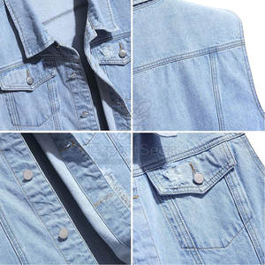 Diseño Único Precio al por mayor Hombres Jeans Chaleco Pakistán Fabricación Ligero Hombres Jeans Chaleco - Product Image 6