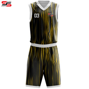 Kit d'uniforme de basket-ball personnalisé, vêtements de sport sans manches, ensemble d'uniformes de basket-ball avec sublimation et design personnalisés - Product Image 3