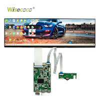 Écran tactile LCD IPS de type barre de 14,5 pouces 2560*720 avec écran tactile intégré (Oncell) et module LCD étiré de type barre avec carte de commande Type-C
