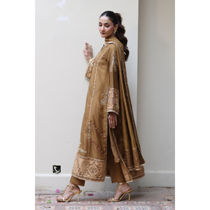 Conjunto de Camisa y Dupatta de Satén Nina - Product Image 4