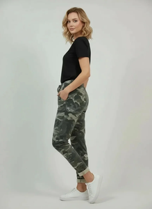 Pantalones de Satén Transpirable con Detalles de Cordones y Estampado Sólido para Ropa Urbana - Product Image 3
