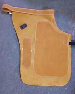 Fabricante ecuestre mayorista proveedor delantal de herrador de caballos personalizable de alta calidad 100% recortador de pezuñas de cuero de vaca genuino - Product Image 3