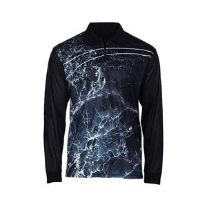 Maillot de pêche à séchage rapide à manches longues pour hommes, prix bon marché, livraison rapide, vêtements de pêche en polyester pour adultes, vente en gros - Product Image 3