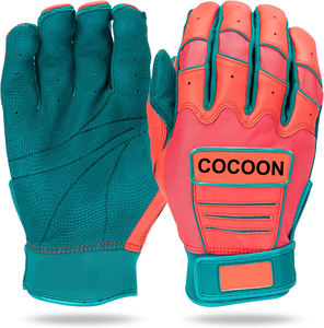 Guantes de Bateo de Béisbol Personalizados OEM, Palma de Cuero Vacuno Duradero, Sensación Flexible, Soporte para la Muñeca, Diseño Transpirable - Marca Personalizada - Product Image 3